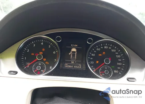 2012 Volkswagen Cc Lux from USA, damaged, VIN WVWHN7AN0CE514624